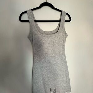SKIMS Light Gray Sleeveless Jumpsuit